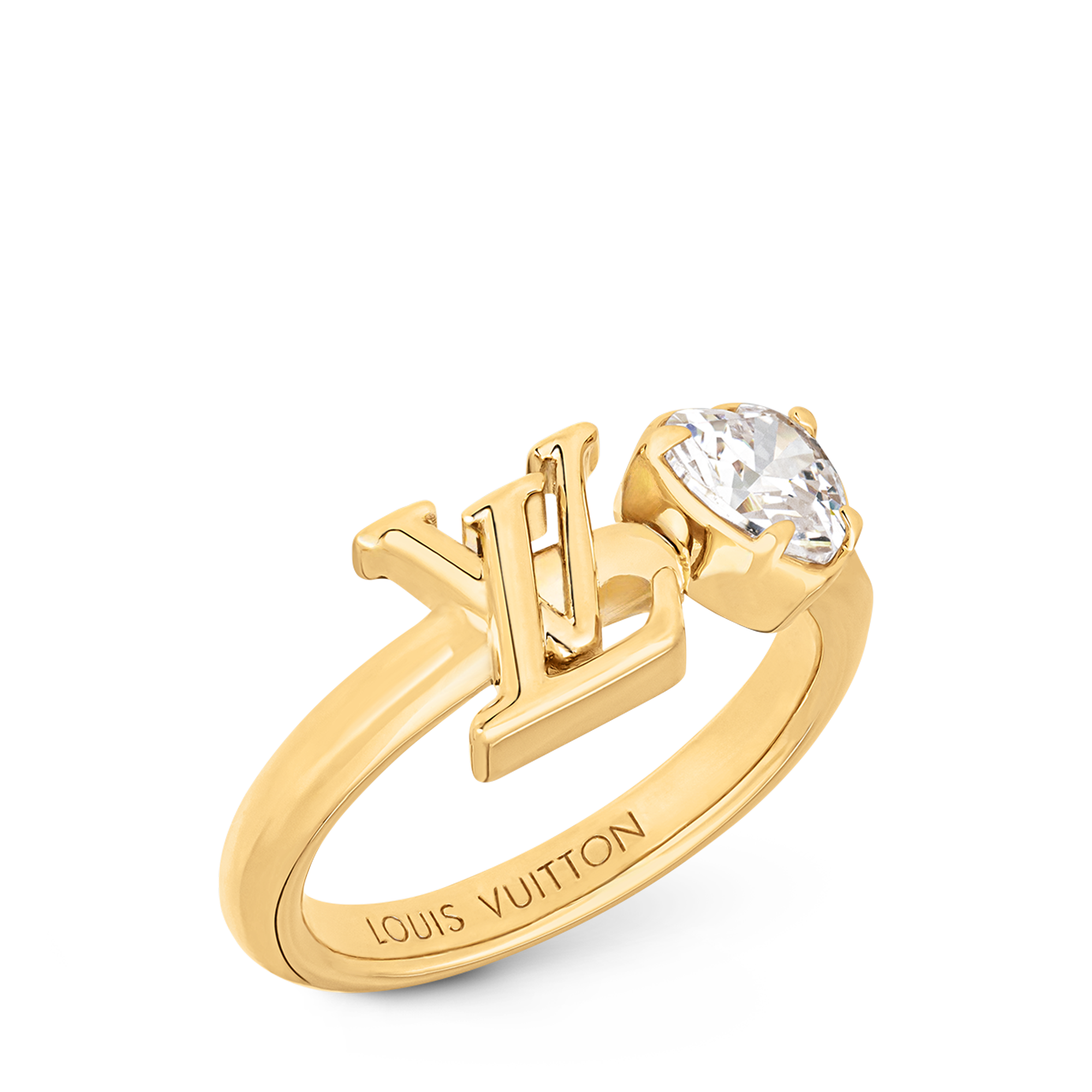 LV Iconic Heart Ring . - Luxury Fashion Jewellery - M1341S Gold
